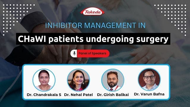 Inhibitor management in CHaWI patients undergoing surgery