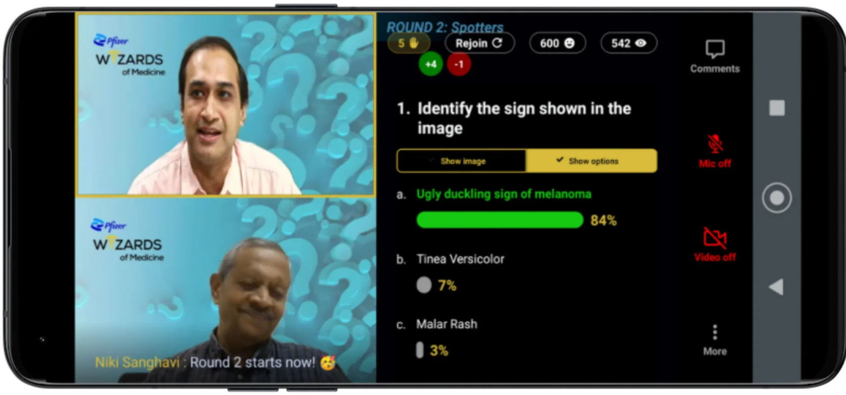 Pfizer Wizards of Medicine Quiz